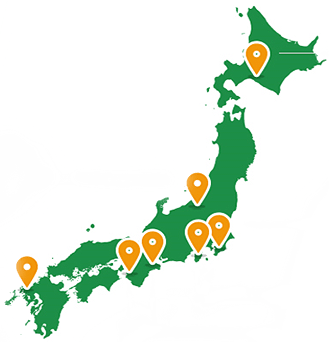 Japan Rails Pass - Map