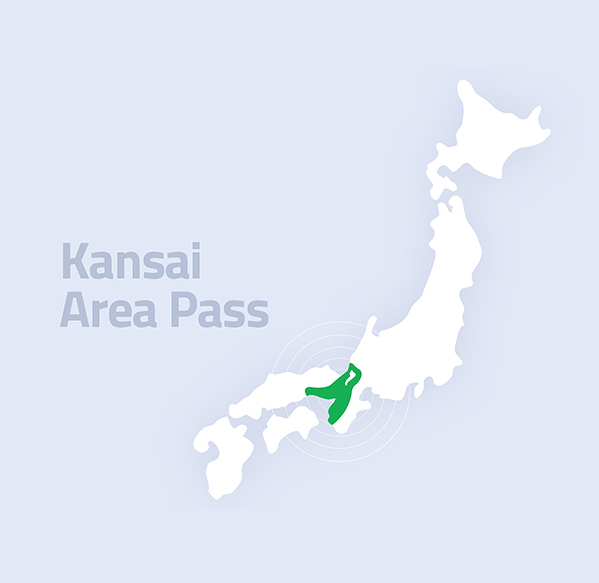 Passe para a área de Kansai