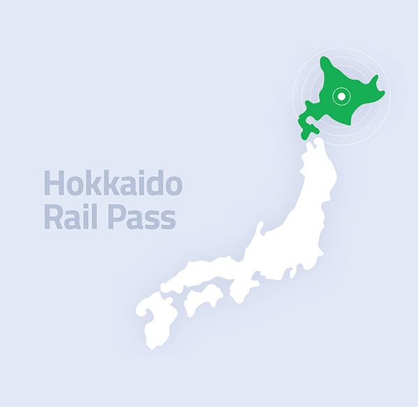 Tessera ferroviaria per Hokkaido