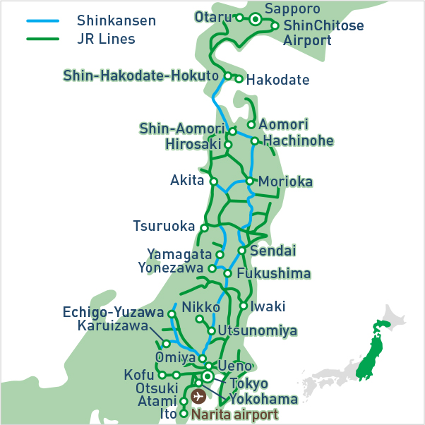 JR East-South Hokkaido Rail Pass