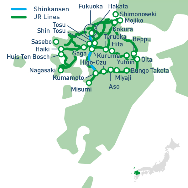 Pass pour la région du Nord du Kyushu