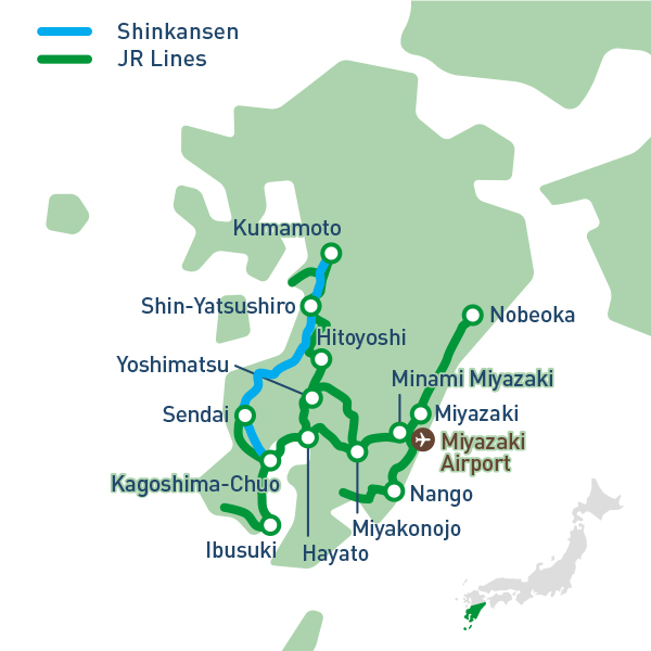 Pase para Southern Kyushu 