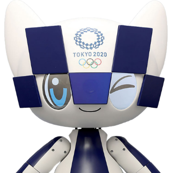Tokyo 2020 mascot robot - Miraitowa